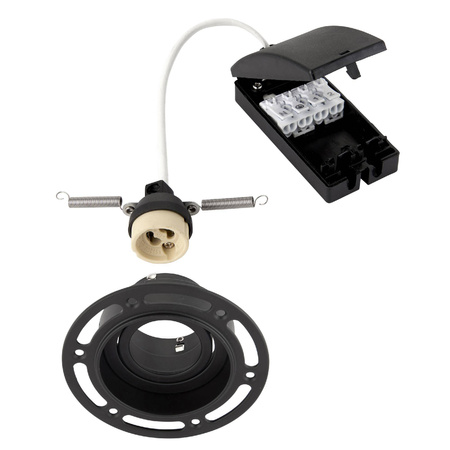 Lampa sufitowa Trimless Downlight round Black 50W (92538) - Saxby
