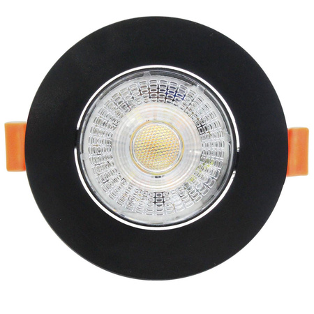 Ruchome oczko podtynkowe Plus czarne LED CCT (LP-1506/1RS BK) - Light Prestige