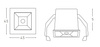 RECESSED SPOT LED 3W WHITE (S084 Zambelis) - Zambelis