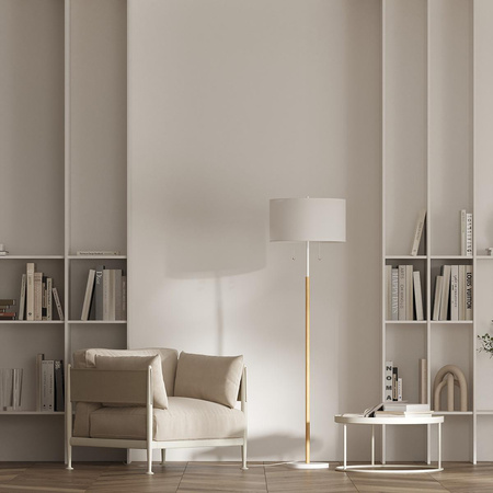 Lampa stojąca Fogo 2xE27 biała  (LP-0304/2F WH) - Light Prestige