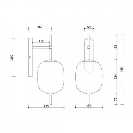 EPLI MINI W biała lampa ścienna / kinkiet z podwyższoną szczelnością IP44 (EMK110S0) - Ummo