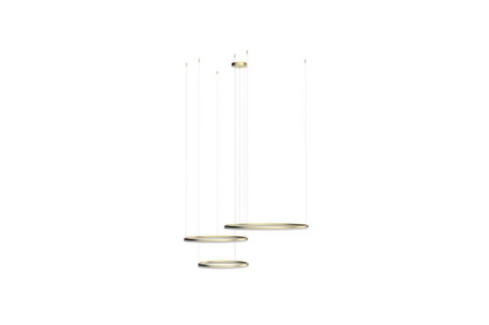 Żyrandol HALO PENDANT 120+100+80 złoty (AZ5350) - Azzardo