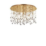 Plafon MOONLIGHT PL15 kol. złoty (082790) Ideal Lux