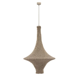 Lampa wisząca Alda L - Beżowa (500 mm)   (5119) - Shilo