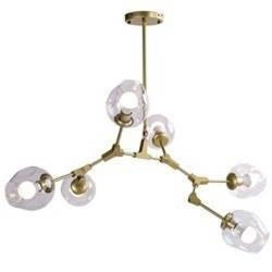 Lampa wisząca MODERN ORCHID-6 (ST-1232-6 GOLD transparent) - Step into Design