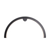 Kinkiet TRIO ARC matowy czarny IP44 (W0334) - MAXLIGHT