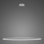 Lampa wisząca Ledowe Okręgi No.1 150cm 4k srebrna Dali (LA073/P_150_in_4k_silver_Dali) - ALTAVOLA DESIGN