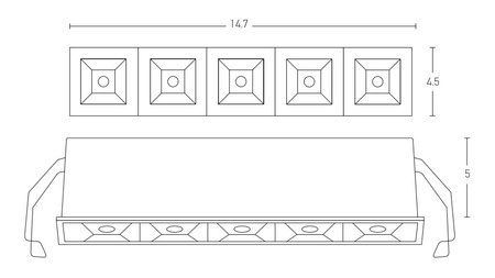 RECESSED SPOT LED 11W WHITE (S086 Zambelis) - Zambelis