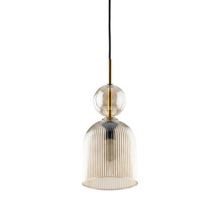 SOPHIA COGNAC LAMPA WISZACA 1XE14 (11039) - TK Lighting