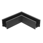 Narożnik Mini Magnetic LL-16ZJ 90°B czarny - DomenoLED