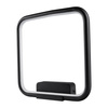 Kinkiet Ledowe Kwadraty No.1 3k czarny (LA079/W_in_3k_black) - ALTAVOLA DESIGN