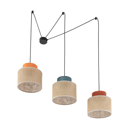 Kaskadowa lampa wisząca DUO JUTA MIX 3 (3140) - TK Lighting