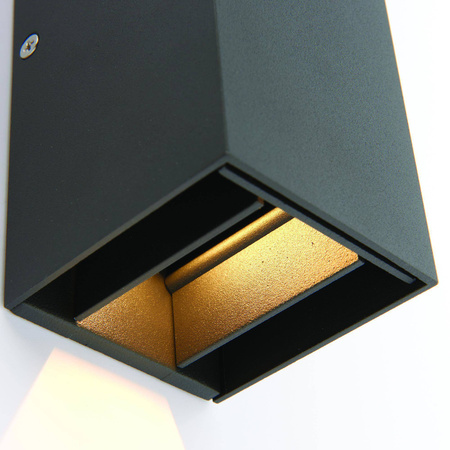 Kinkiet Glover CCT 2lt wall IP44 5.5W (79196) - Saxby