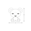 Lampka nocna KOALA szara (KDR-611-GR) - Zuma Line