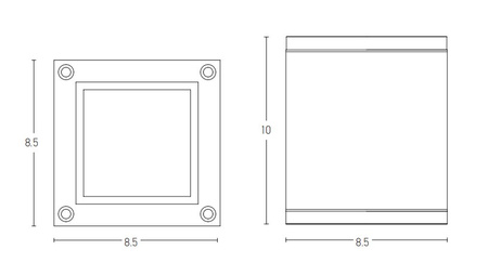 OUTDOOR CEILING LIGHTS 1XGU10 WHITE (E270 Zambelis) - Zambelis