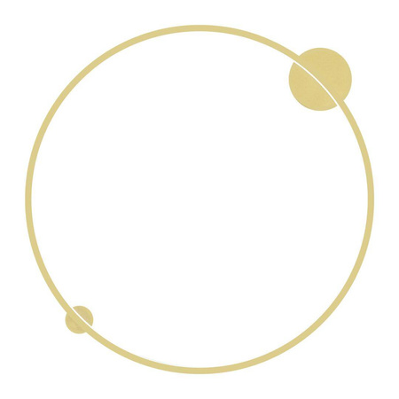 Kinkiet Saturno 80 cm Gold 46W LED (ML8861) - Milagro