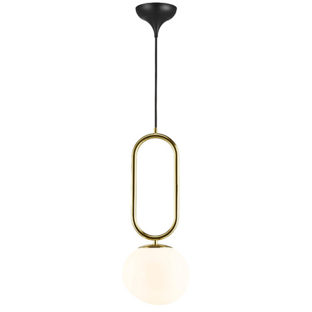 Lampa wisząca SHAPES 27 Nordlux E27 15W Szkło Mosiądz
