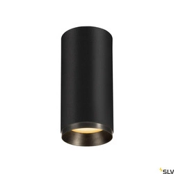 NUMINOS® CL DALI M, wewnętrzna oprawa sufitowa natynkowa LED, czarna/czarna 2700 K 24° (1004506) - SLV