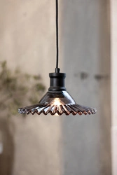Lampa wisząca NOVIA 1L Black/Smoke (108854) Markslojd