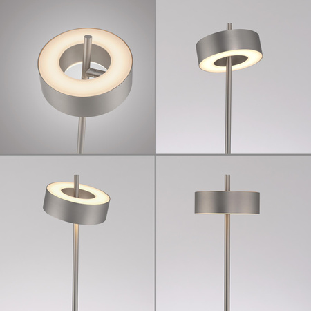 Lampa podłogowa ściemnialna, sterowana Smart ALUMINIUM (324-95) - Paul Neuhaus