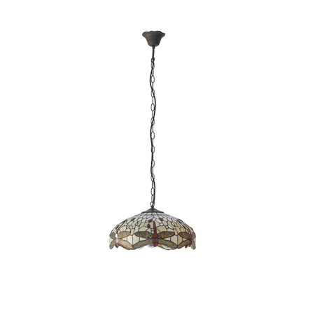 Lampa Wisząca Dragonfly beige (70824) Tiffany