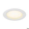 DOWNLIGHT V 150, osłona płaska biała (1007480) - SLV