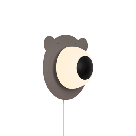 Lampa ścienna BRUNABEAR Nordlux E14 25W Metal Brązowy