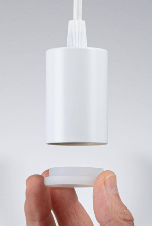 Lampa sufitowa RAVI E27 max.60W IP44 230V biały matowy / metal (PL71135) - PAULMANN