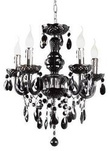 Lampa wisząca Whiz kol. czarny (L.90690/5BL) Italux - żyrandol