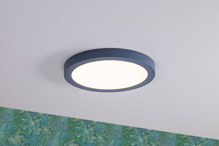 Plafoniera ABIA LED 22W 2200lm okragła 300mm 2700K IP20 230V niebieska północ / tworzywo sztuczne (PL70986) - PAULMANN