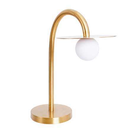 Lampa stołowa ENIGMA złota (T0054) - MAXLIGHT