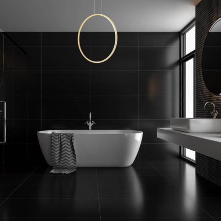 Lampa wisząca Saturno Gold 46W LED (ML8857) - Milagro