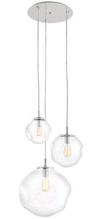 Lampa wisząca AVIA 3 chrom (10414309) KASPA