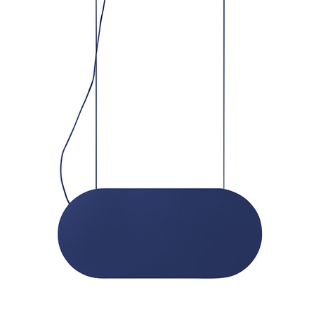 MALUMI A granatowa sufitowa lampa wisząca (MLA61313P2) - Ummo