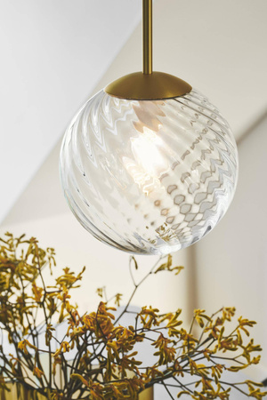 Lampa wisząca CHISELL Nordlux E27 40W Metal Mosiądz