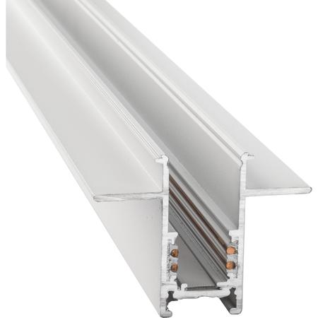 Szynoprzewód magnetyczny podtynkowy Komatsu 48V - Biały (1 m)   (6500) - Shilo