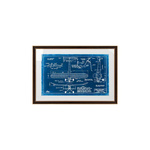 Obraz MECHANICAL PLANE 2 90x62 cm (KH1501100261) - King Home