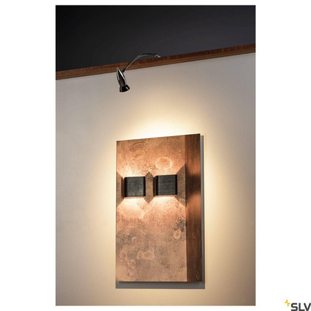 DISPLAY, ADL QPAR51, chrom, maks. 50W, ze skrzynką przyłączeniową (146332) - SLV