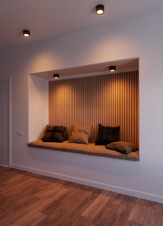 Lampy sufitowe LandonSmar Nordlux LED  Metal Czarny