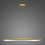 Lampa wisząca Ledowe Okręgi No.1 150cm 3k złota Dali (LA073/P_150_in_3k_gold_Dali) - ALTAVOLA DESIGN