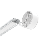 ALLUMINIUM PROFILE WITH OPAL DIFFUSER 2M + 2 END CUPS (20328 Zambelis) - Zambelis