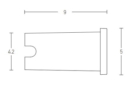 OUTDOOR INGROUND LIGHT LED 2W STAINLESS STEEL (E288 Zambelis) - Zambelis