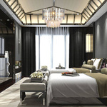 Żyrandol ASPEN CHROME 6xE14 (ML5996) - Eko-Light
