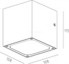 Kinkiet CUBODO II SINGLE LED (D731024)