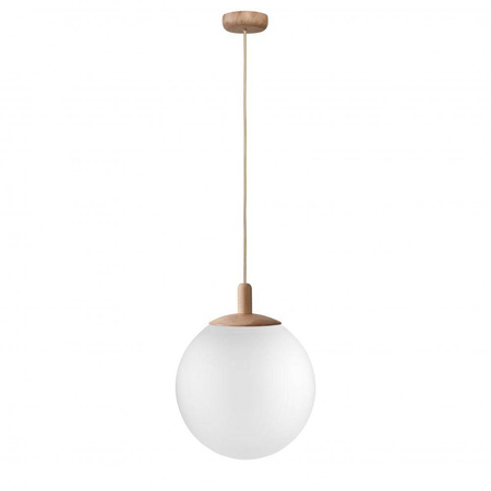 Lampa wisząca ALUR WOOD M kolor Drewno (11148119) - KASPA
