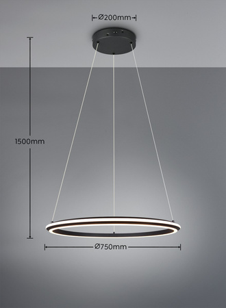 Nowoczesna lampa wisząca AMADOR (331019132) - Trio
