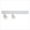 Lampa Sufitowa Magnet 9W+2xGU10 3000/4000K Biały (ML1133) - Milagro