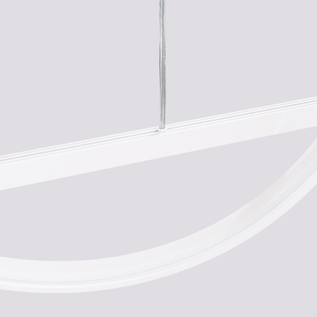 Lampa wisząca GLAD biała LED 4000K (TH.493) - Thoro Lighting
