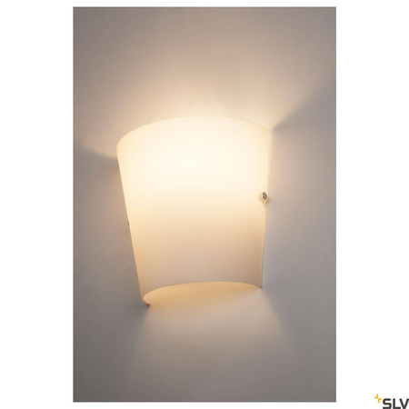 BASKET, lampa ścienna, A60, szkło satynowane, maks. 60W (151591) - SLV