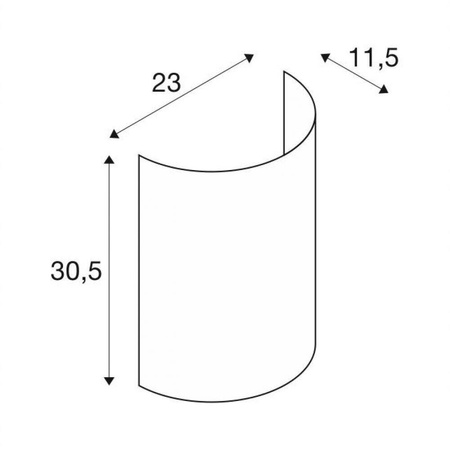 Mix & Match half klosz , FENDA czarna/miedź Mix & Match (1001274) - SLV